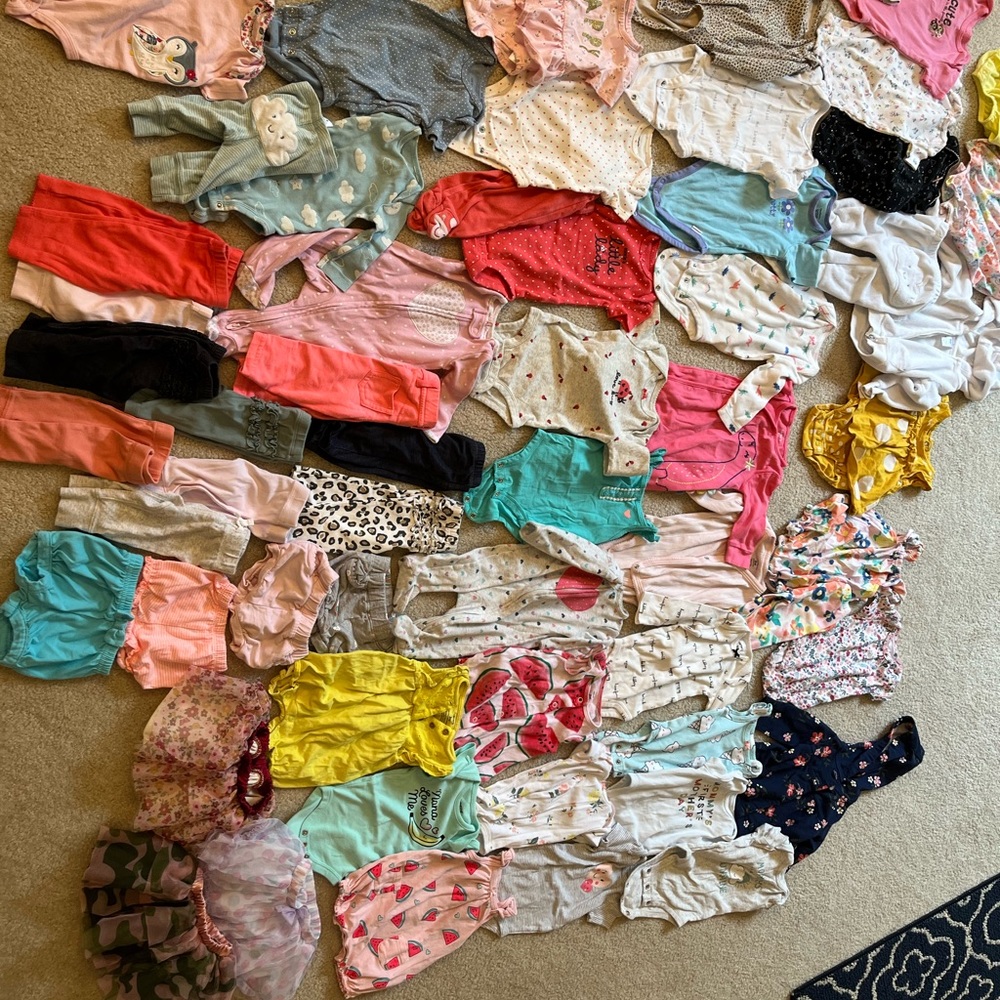 Size 3 months baby girl lot